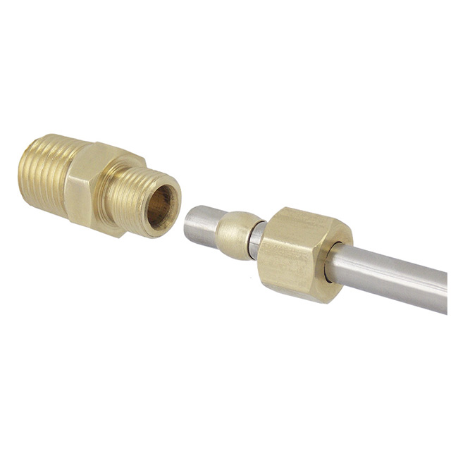 Bico Inox 12cm para Recheador de Pão de Queijo